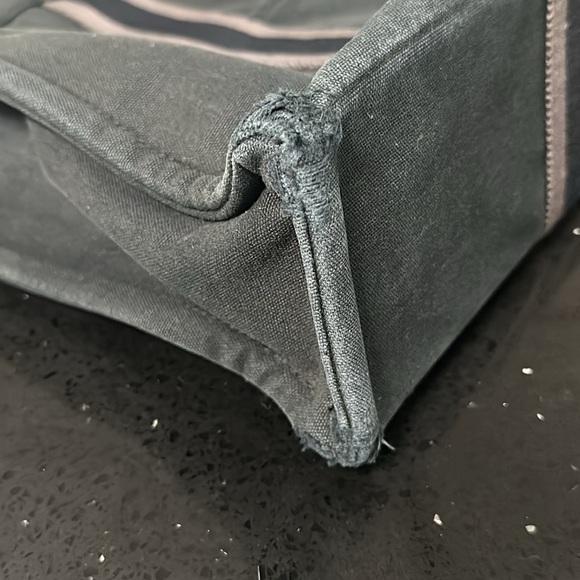 Authentic Hermes Foure Toute Navy & Grey tote - Picture 12 of 15